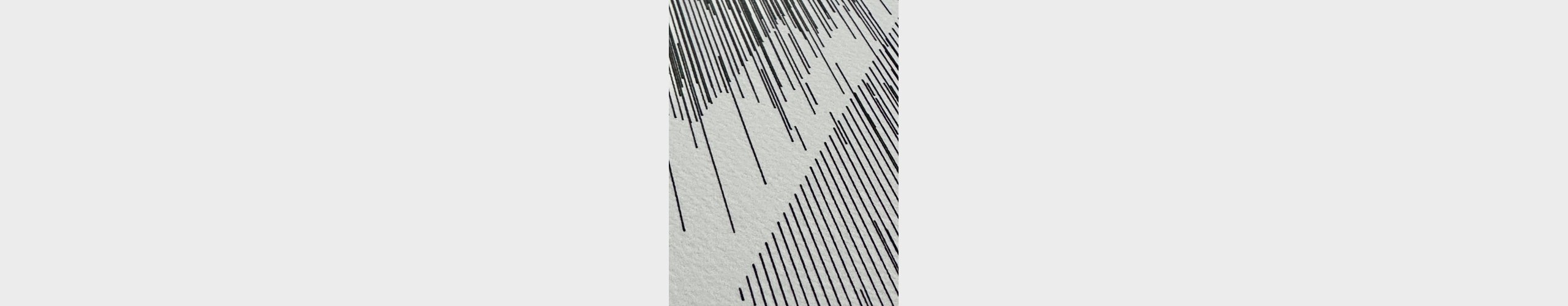 Original Abstrakte Stregtegninger